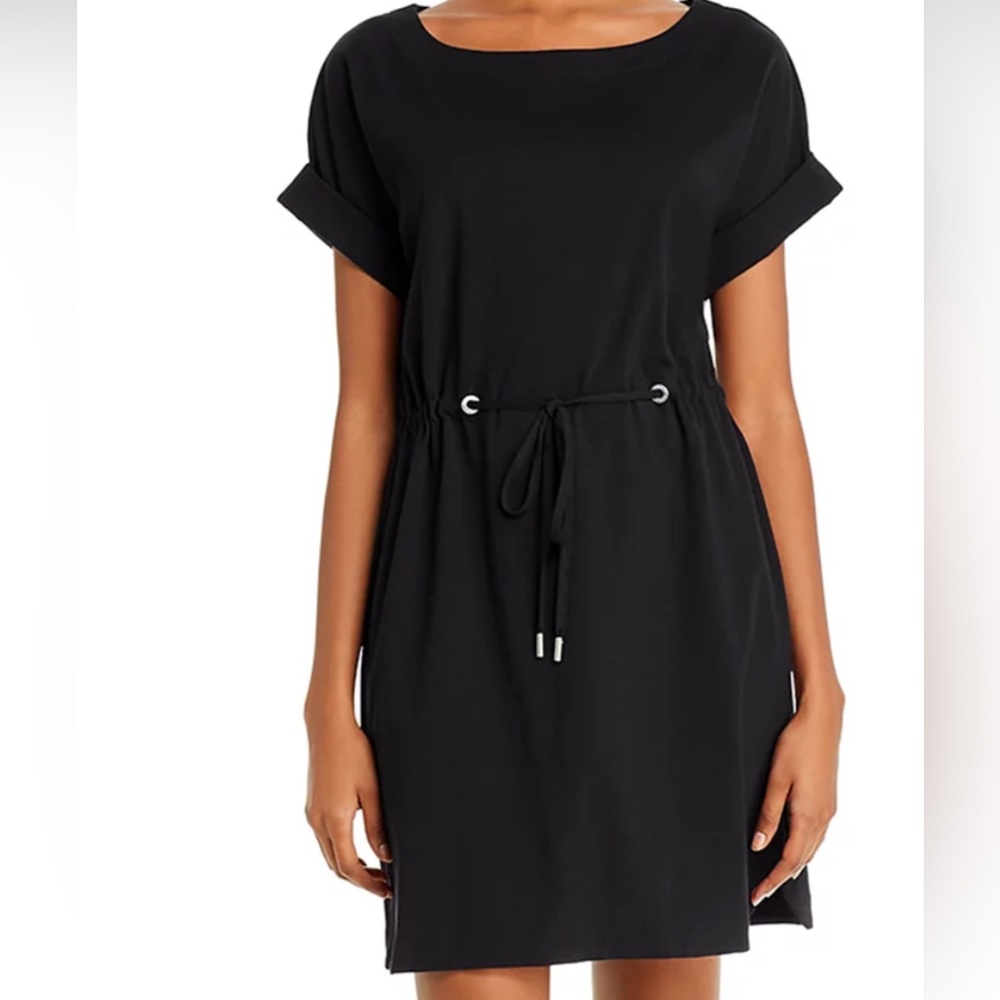 Tommy Bahamas Veranda dress with pockets and drawstring waist.